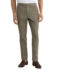 Reiss Men's Jason Garment Dyed Pique Pants