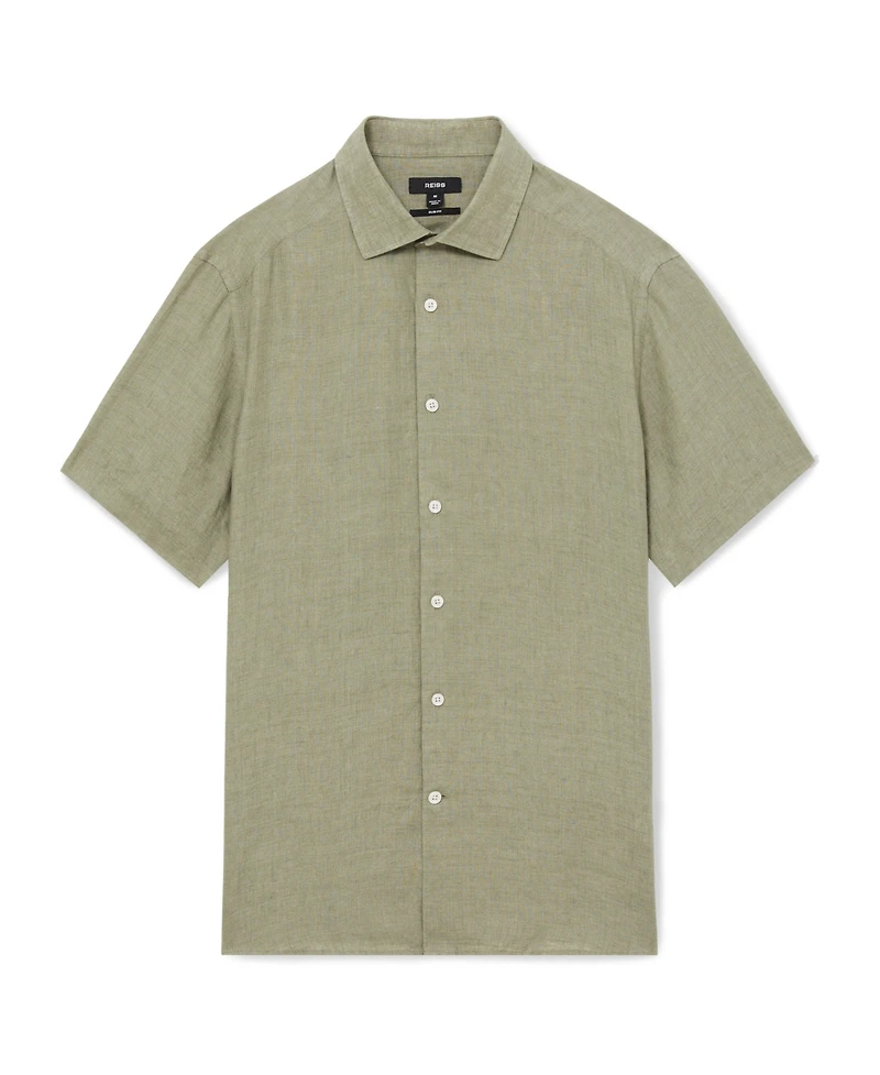 Reiss Men's Holiday Linen Shirt