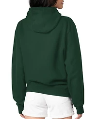 G-iii 4Her by Carl Banks Women's Green Milwaukee Bucks City Pullover Hoodie