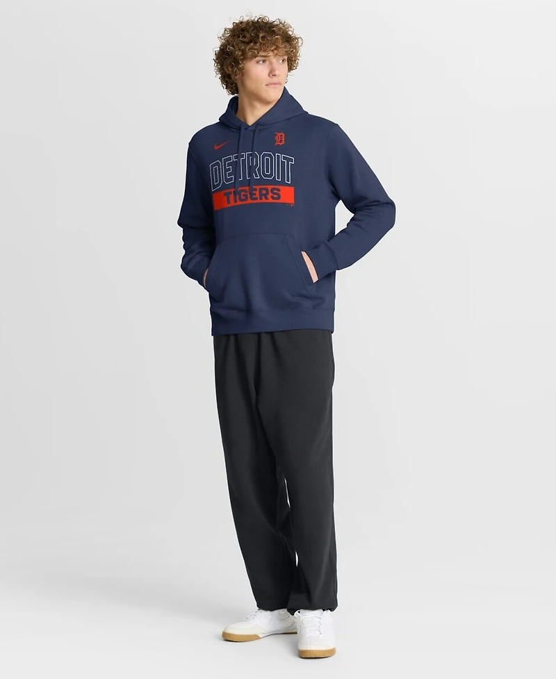 Nike Men's Navy Detroit Tigers Primetime Club Hoodie