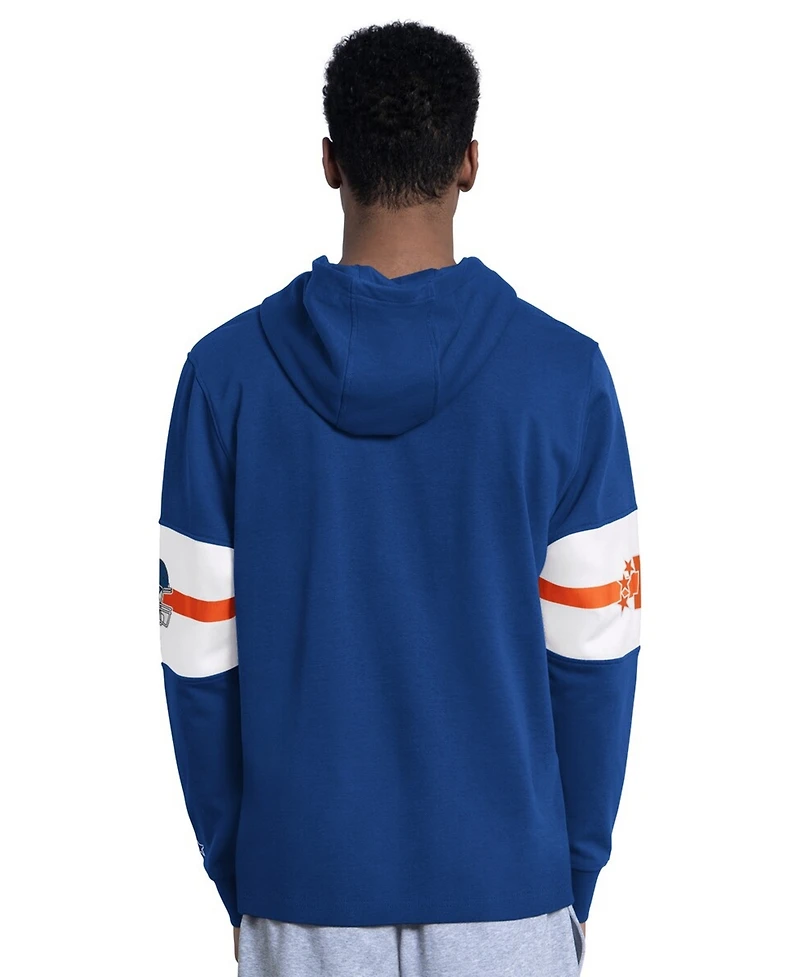 Starter Men's Blue Denver Broncos Fullback Jersey Hoodie