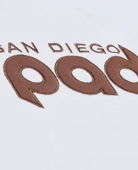 Mitchell & Ness Men's White San Diego Padres Arctic Fleece Sweatshirt