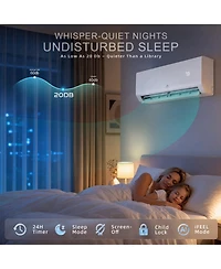 Sugift 8000 Btu 3-in-1 Portable Air Conditioner with Cool Dehumidifier Fan Sleep Mode