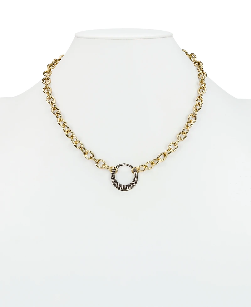 Patricia Nash Caviar Collection Circle Necklace