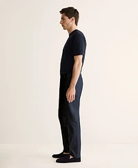 Mango Men's Slim-Fit Cotton Pants