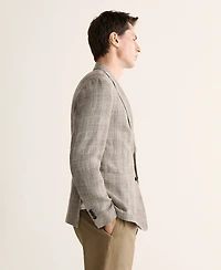Mango Men's Slim-Fit Prince Of Wales Checkered Blazer