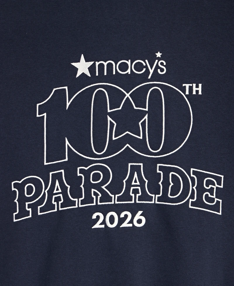 Macy's 100th Thanksgiving Day Parade 2026 Adult Unisex Cotton Pullover Hoodie, Exclusive