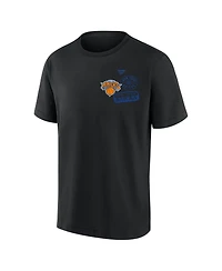 Fanatics Men's Black New York Knicks 2026 Nba Champions Elevated Legacy Heavyweight T-Shirt