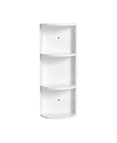 Midola 12" Bathroom Wall-Mounted Storage Rack, Float Mounting Design, Storage Saving for Bathroom