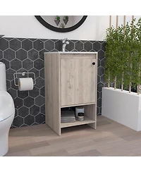Busdays 45 Inch Modern Single Sink Bathroom Vanity Cabinet Combo