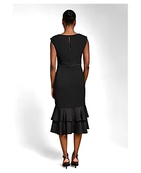 Coast Women's Crepe Peplum Dress