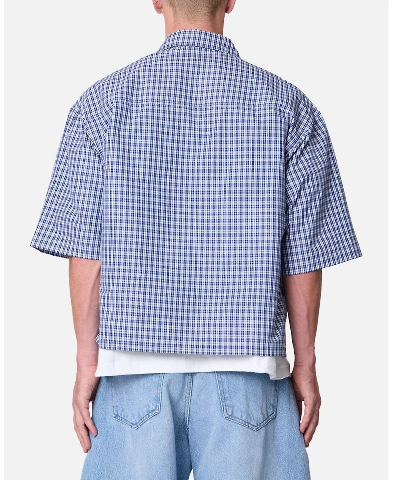 mnml Men's Crispy Poplin Over Button Up Shirt