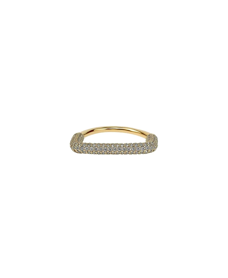 Bearfruit Jewelry Alamoana Dainty Sculpted Ring Trendy Minimalist Statement