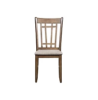 Liberty Furniture Industries, Inc Santa Rosa Lattice Back Side Chair-Set of 2