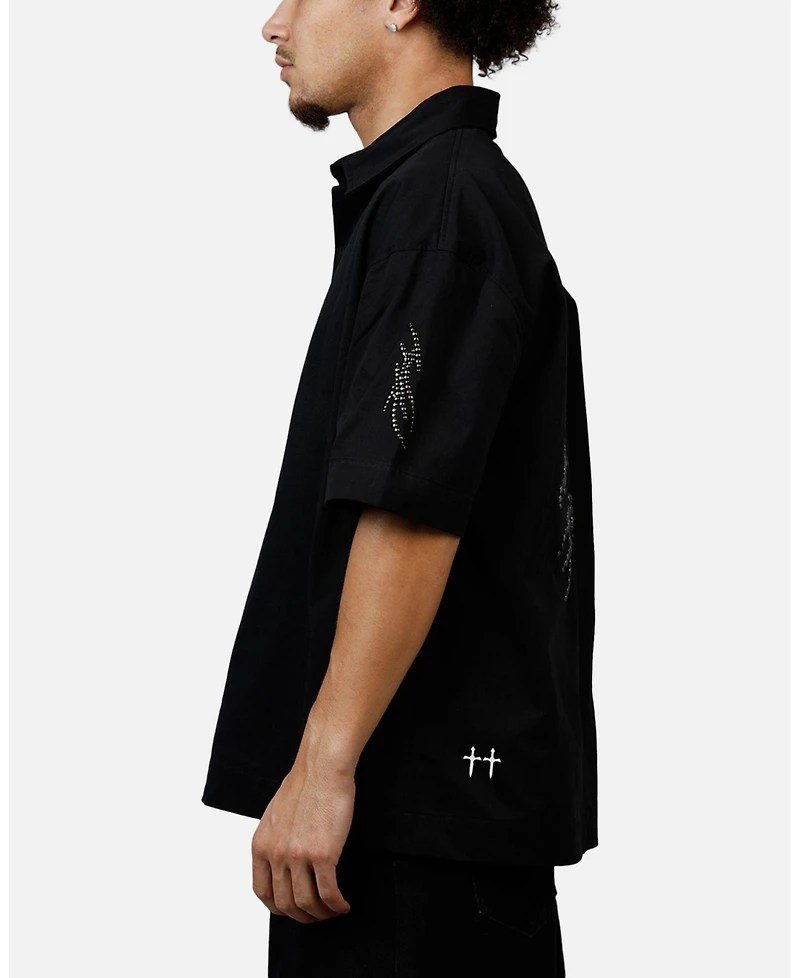 Saint Morta Men's Sanctified Button Up Shirt