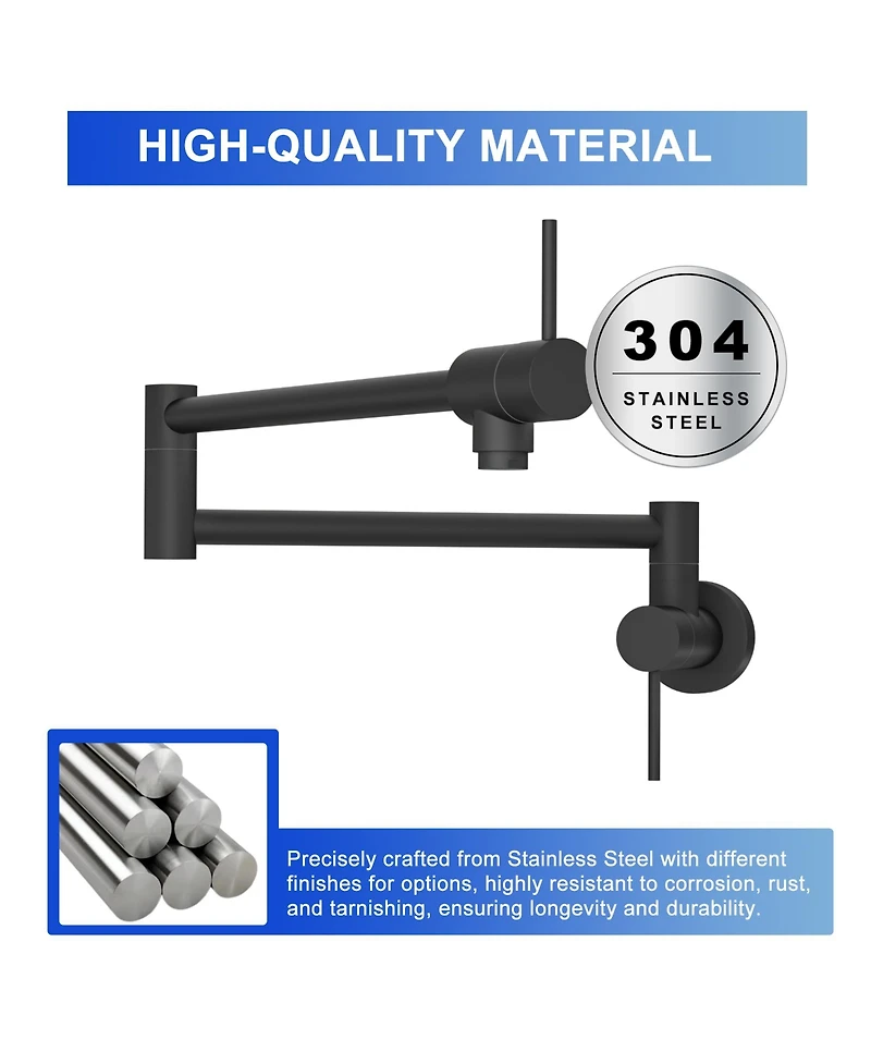 Phying Pot Filler Faucet