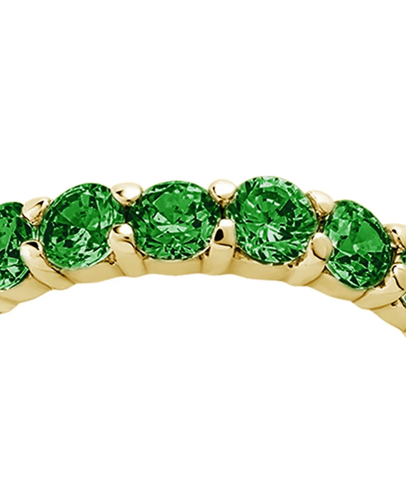 Sterling Forever Gracie Cubic Zirconia Eternity Ring