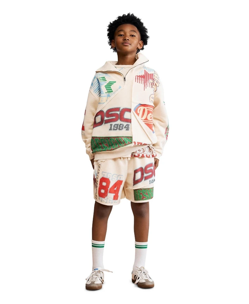 Desigual Little & Big Boy's (3 - 14) Printed sweatshirt with zipper