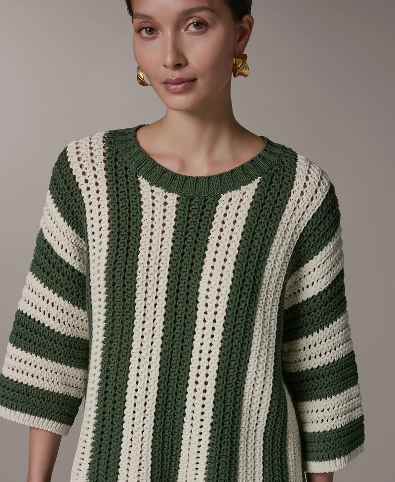 Donna Karan Weekend Women's Oversized Crewneck Sweater