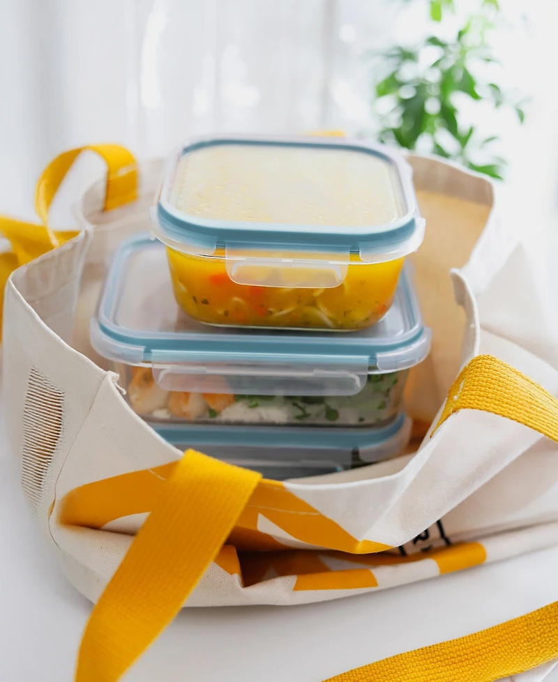 Sedona Kitchen 16-Pc. Glass Food Storage Set
