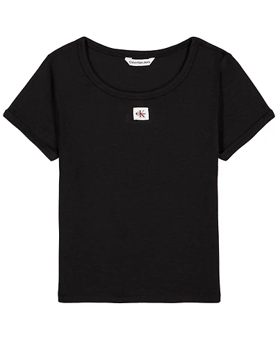 Calvin Klein Girls' 7-16 Short-Sleeve T-Shirt