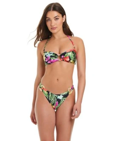 Red Carter Womens Casablanca O Ring Bandeau High Waist
