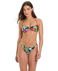 Red Carter Womens Casablanca O Ring Bandeau High Waist