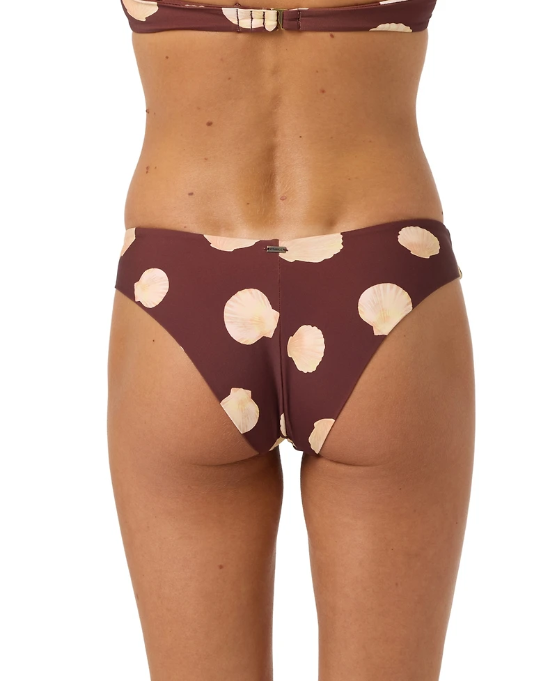 O'Neill Juniors' Camila Shells Comber Mid-Rise Swim Bottoms