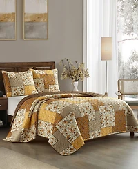 Stratford Park Kerry Floral 3-Piece Quilt Set