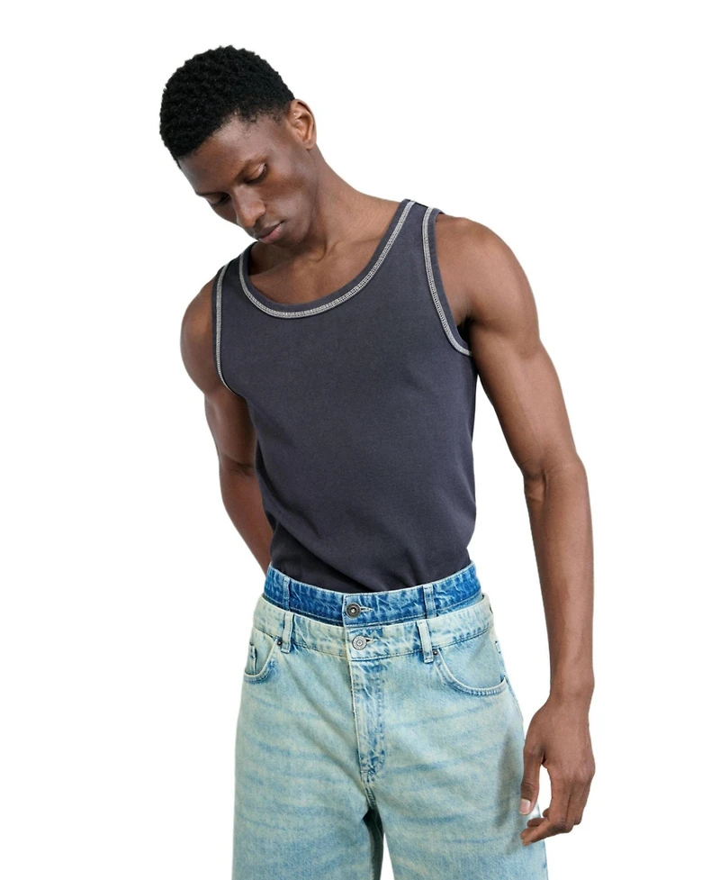 Desigual Men's Hybrid denim bermuda