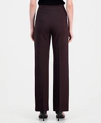Anne Klein Women's High-Rise Pull-On Pants