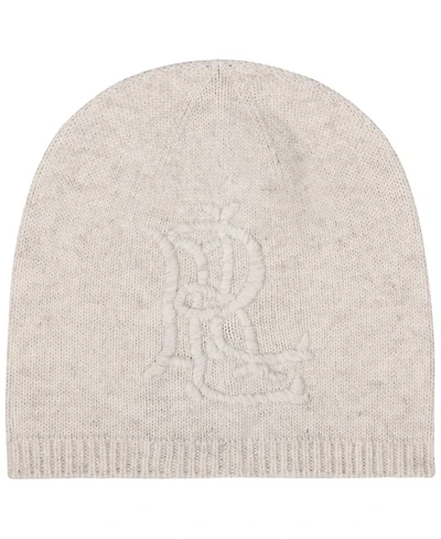 Lauren Ralph Lauren Embroidered Logo Rib-Knit Hat