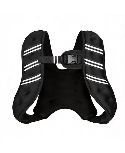 Aofar Weighted Vest Adjustable Reflective Running Fitness Rucking