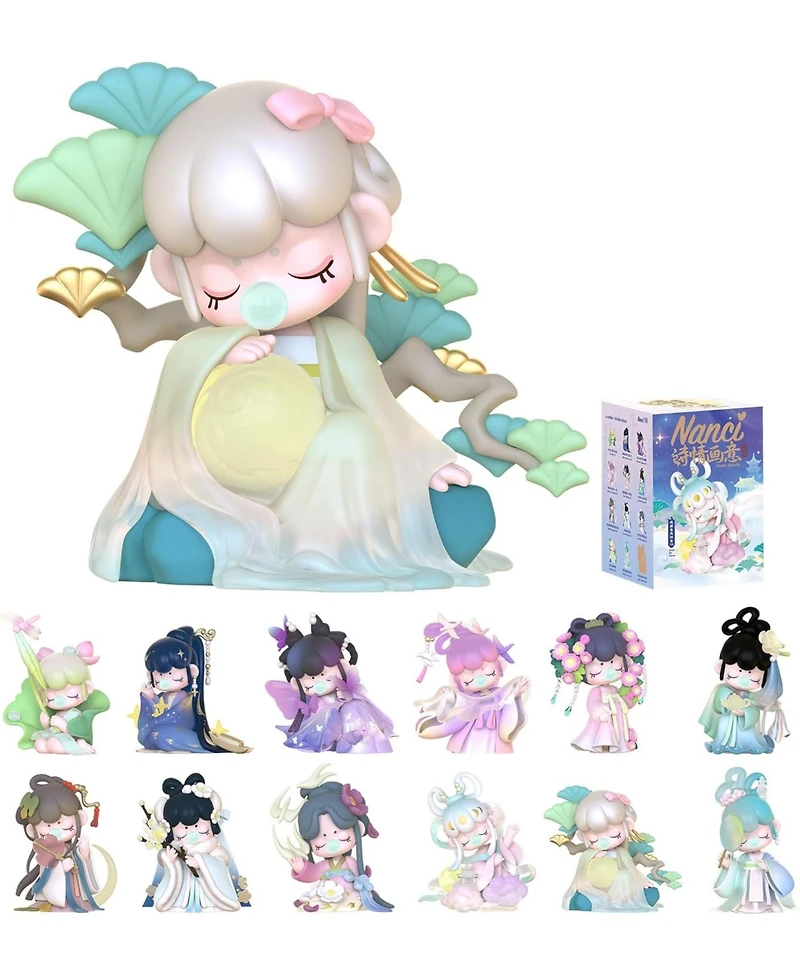 Robotime Blind Box Set Poetic Charm Surprise Action Figure Collectible Random Art Toys Hot Cute Figure Dolls Creative Gifts