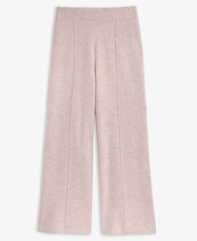 Charter Club Women's 100% Cashmere High-Rise Flare-Leg Pull-On Pants, 28" Inseam, Macy's Exclusive