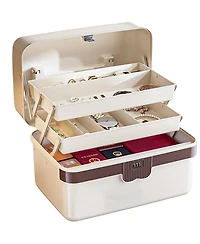 Xdovet Plastic Tackle Box 3-Layer Organizer