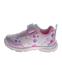 Gabby's Dollhouse Girls Athletic Hook and Loop Light-Up Sneakers