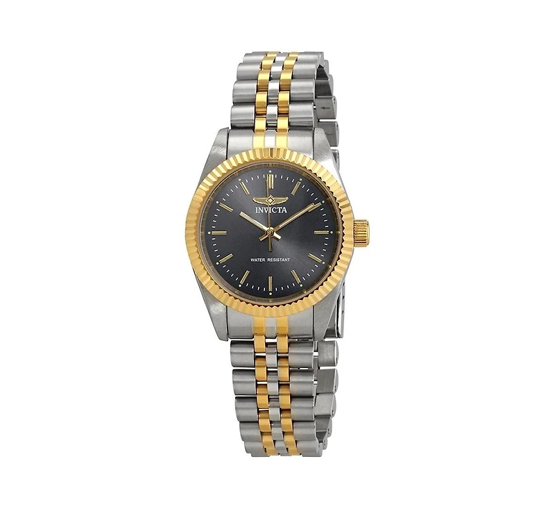 Invicta Women's 29400 Specialty Quartz 3 Hand Charcoal Dial Watch