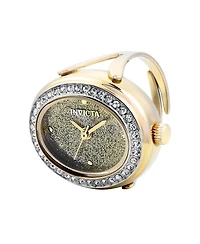 Invicta Women's Mini Quartz Dial Ring Watch