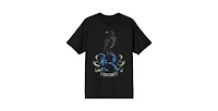 Harry Potter Big & Tall Ravenclaw Raven Black T-shirt-4XL