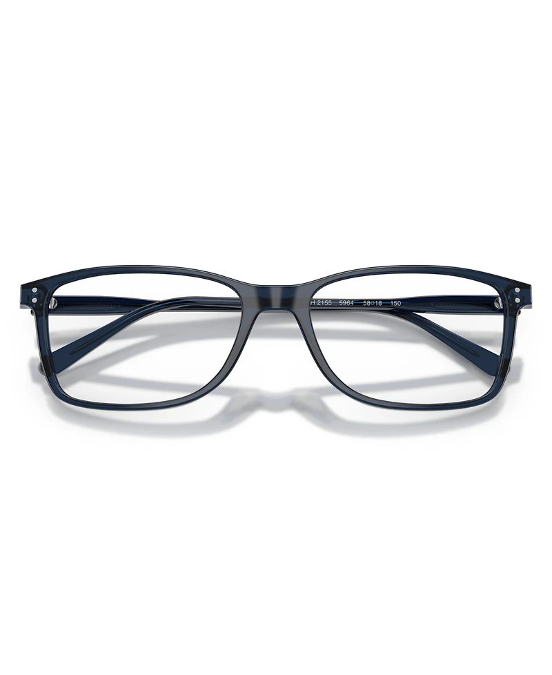 Polo Ralph Lauren Men's Rectangle Eyeglasses, PH2155