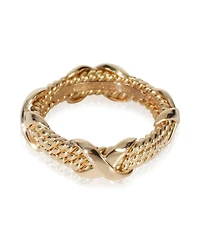 Pre-Owned Tiffany & Co Yellow Gold Schlumberger X Ring