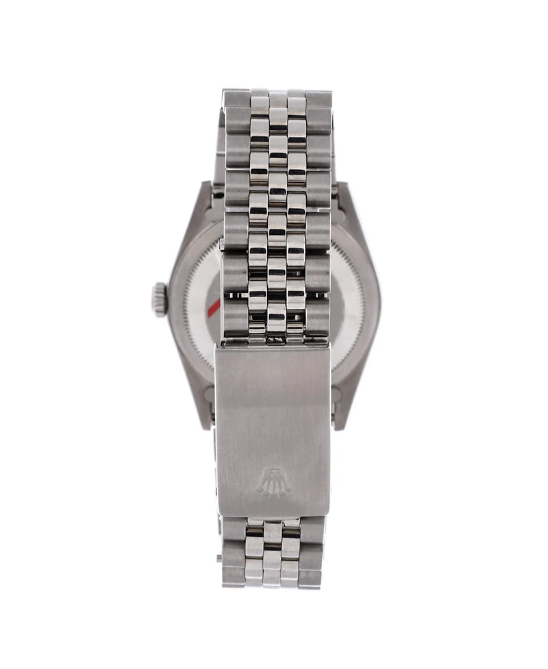 Pre-Owned Rolex Oyster Perpetual Datejust Automatic Watch in Stainless Steel and Gold with Diamond Markers 36mm