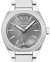 Armani Exchange Women's Sync Quartz Silver Stainless Steel Watch 36mm