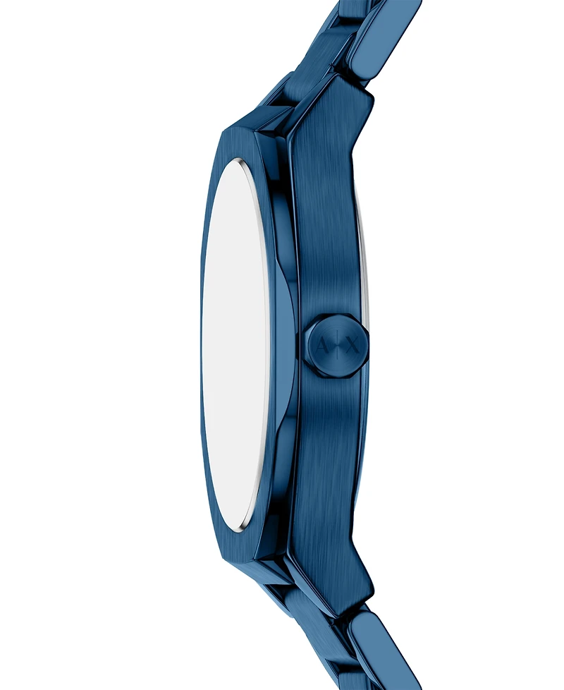 Armani Exchange Women's Sync Quartz Blue Stainless Steel Watch 36mm