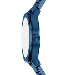 Armani Exchange Women's Sync Quartz Blue Stainless Steel Watch 36mm