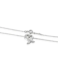 Pre-Owned Tiffany & Co Sterling Silver Paloma Picasso Loving Heart Pendant