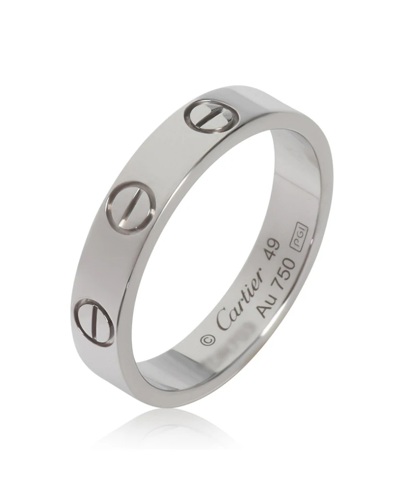 Pre-Owned Cartier White Gold Small Model Love Ring