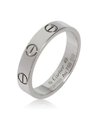 Pre-Owned Cartier White Gold Small Model Love Ring