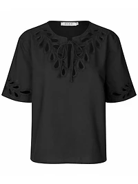 Masai Copenhagen Women's MaDyselle Cutwork Detail Blouse